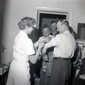 Poliovaccinering i Borgholm.