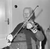F. Ludvigsson med fiol.