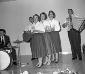 Invigning av NTO-lokalen i Forsvik den 11 november 1958.