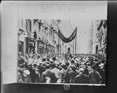 Reprofotografi - del av boksida, procession