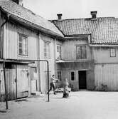 Gården på Drottninggatan 52, 1950-tal