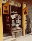 Entre till musikaffären LP-skivan, 1974