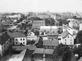 Utsikt från Olaus Petri kyrka söderut, 1910-tal