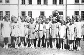 Elever i klass 2 i Marsfältets skola, 1953
