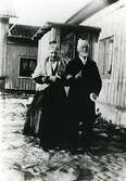 Edward och Elfrida Hanssons guldbröllop sommaren 1927 i Släp.