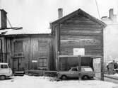 Parkering under tak på Gamla gatan 13, 1967