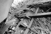Rivningsmassa efter gårdshus på Järntorgsgatan 5, 1972