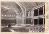 Kabinettsfotografi - Universitetsaulan, Uppsala 1892