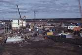 Olika byggprojekt i Ladugårdsängen, 1991