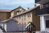 Lekplats vid radhus i Ladugårdsängen, 1991
