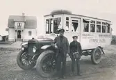 Buss på linjen Rynninge-Eklunda, 1925
