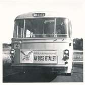Kampanj 'Undvik parkeringsbekymret - åk buss istället', 1962