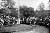 Invigningen av minnestavla över Gustav Dalén, 15 maj 1950.