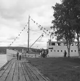 Fartyget Kusttrafik vid kaj

