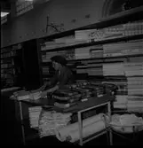 Textilaffär. Troligen 50-60 talet.