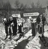 Friluftsliv. Skidåkning i Härjedalsfjällen mellan Hedeviken och Norska gränsen.