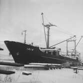 Fartyget Iris vid Sandöbron
