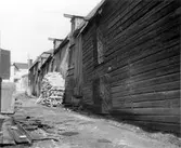 Magasin nedanför Västra Kyrkogatan.