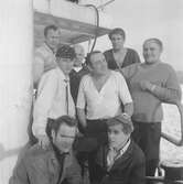 Män ombord på fartyget Vaigu