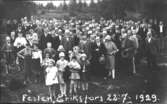 Festen, Eriksfors 22/7 1929