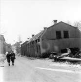 Tomt nr 7 mot Storgatan. Byggnaden riven 1959.