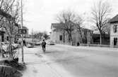 Viktoriagatan mot norr, fotografen står i korsningen vid Tullportsgatan