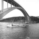 Fartyget Nordfors vid Sandöbron
