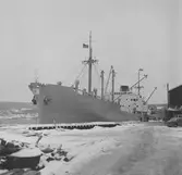 Fartyget Othem vid kaj
