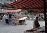 Torghandel på Stora Torget i Västerås