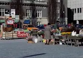 Torghandel på Stora Torget i Västerås