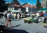 Torghandel på Stora Torget i Västerås