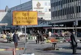 Torghandel på Stora Torget i Västerås