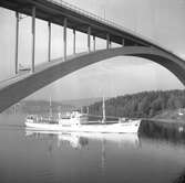 Fartyget Mimer vid Sandöbron
