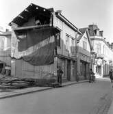 Trädgårdsgatan mot korsningen Storgatan - Trädgårdsgatan. 