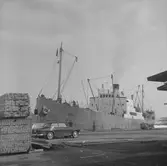 Fartyget Mati vid kaj