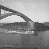 Fartyget Norma vid Sandöbron

