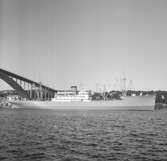Fartyget Paraguay vid Sandöbron


