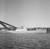 Fartyget Paraguay vid Sandöbron

