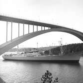 Fartyget Minnesota vid Sandöbron


