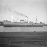 Fartyget Braheholm vid kaj
