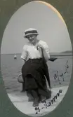 Kristinehamn. Nanny Stenström (gift Nyström)