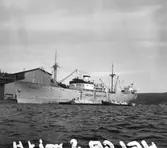 Fartyget Helga Smith vid kaj

