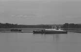 Fångsjön. Bogserbåten fågsjön med intillliggande radiobåt.