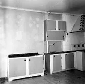 Köksinteriör. Norra Kyrkogatan 16, bottenvåningen till höger, sett från baksidan.