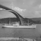 Fartyget Carlsholm vid Sandöbron
