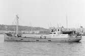 Lastbåten M/F Tuna i Mälaren, 1950-tal