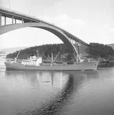 Fartyget Massilia vid Sandöbron
