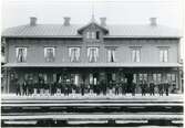 Hubbo sn, Tillberga. 
Stationshuset 1907-1908.