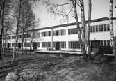 Byggnad med lastbrygga på CV, 1937