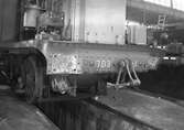 Reparation av järnvägsvagn på CV, 1950